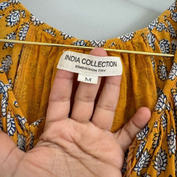 Emerson Fry India Collection Clemence Balloon Sleeve Dress - Picture 5 of 7